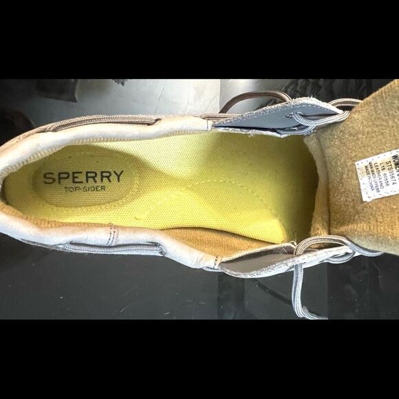 Sperry Top Sider Songfish STS 95674 Women’s Boat Shoes Leather Gray SZ 9.5 M - Picture 8 of 8